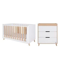 Colour – White & Light Oak