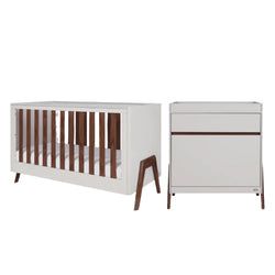 Colour – White Sand & Warm Walnut