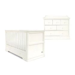 2 Piece Set - Cot Bed & Dresser