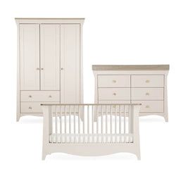 Bundle – 3 Piece Set - Cot Bed, Dresser & Wardrobe