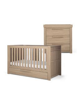 2 Piece Set - Cot Bed & Dresser