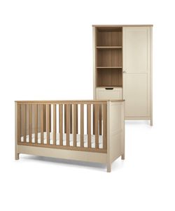 2 Piece Set - Cot Bed & Wardrobe