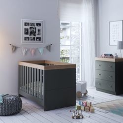 Anthracite Grey & Oak 