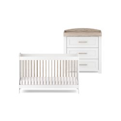 Bundle – 2 Piece Set - Cot Bed & Dresser