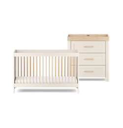Bundle – 2 Piece Set - Cot Bed & Dresser
