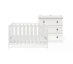 Bundle – 2 Piece Set - Cot Bed & Dresser