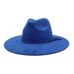 Flat Brim Hat Color – Blue