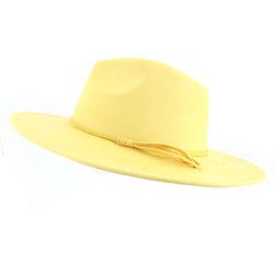 Flat Brim Hat Color – Yellow