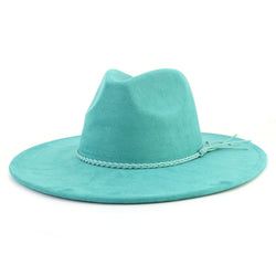 Flat Brim Hat Color – Teal