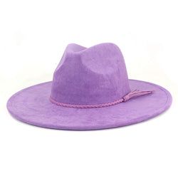 Flat Brim Hat Color – Lavender