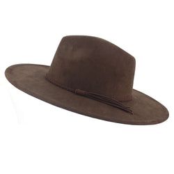 Flat Brim Hat Color – Brown