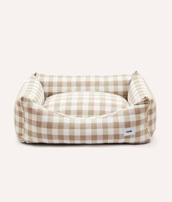Beige vichy
