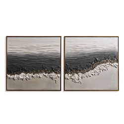 Similar Paintings – Oceanic Tranquility – Hand-Painted Textured Coastal