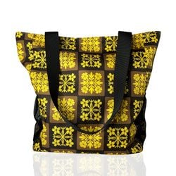 Brown & Yellow Quilt