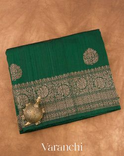 Dark Green with Rani Pink