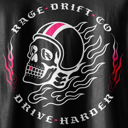 Black Shirt – Black/Pink
