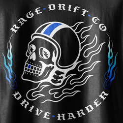 Black Shirt – Black/Blue