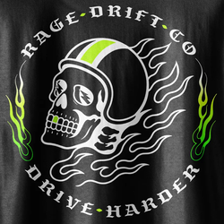 Black Shirt – Black/Green
