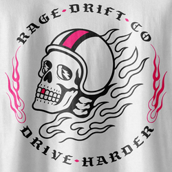 White Shirt – White/Pink