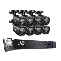 Includes – 8 Cam + 1TB
