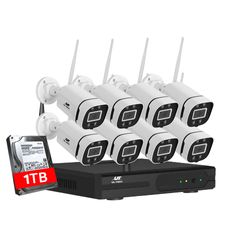 Includes – 8 Cam + 1TB
