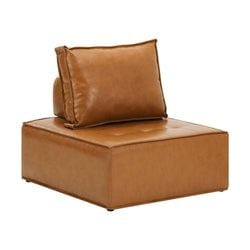 PU Leather Brown
