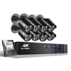 Includes – 8 Cam + 2TB