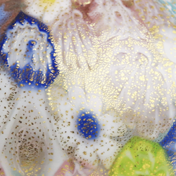 Color – spring gold floral murrina