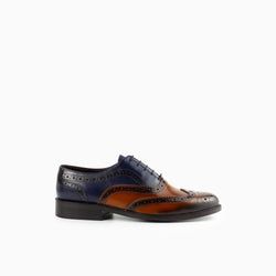 Color – Brown Navy Polished