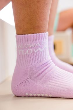 Mini Grip Socks – Orchid Mist