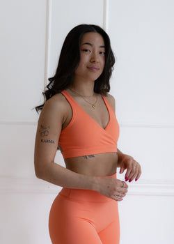 Béatrice Sports Bra – Mango Tango