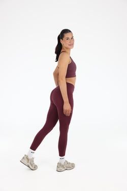Mylo Leggings with pockets – Burgundy