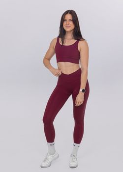 Mylo V Waist with pockets – Burgundy