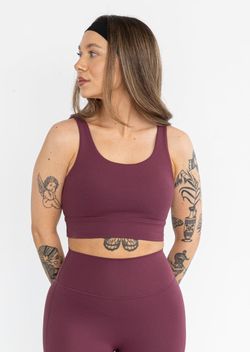 Aria Sports Bra 2.0 – Burgundy