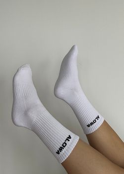 Crew Socks – White