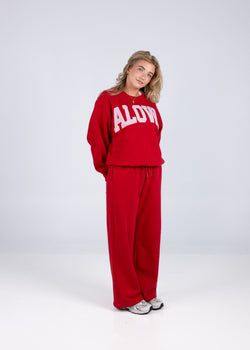 Alowa Joggers – Red Cherry