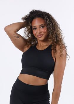 Eva Sports Bra – Black