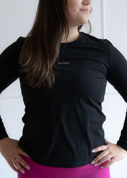 Softie Long sleeve – Black