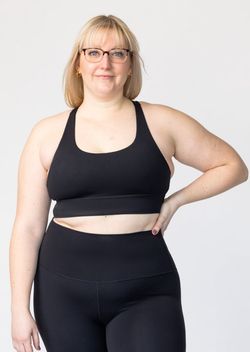 Ally Sports Bra – Black