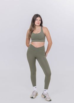 Mylo V Waist with pockets – Warm Sage