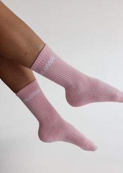 Crew Socks – Baby Pink