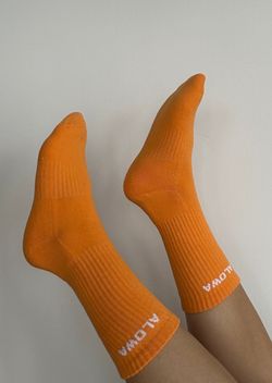 Crew Socks – Orange