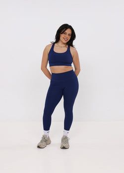 Mylo High Waist Leggings – Deep Navy