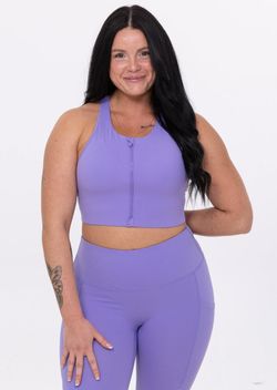 Coco Sports Bra – Lavender Bliss