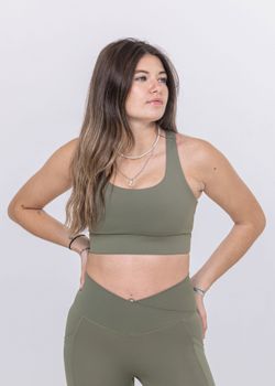 Kassy Sports Bra 2.0 – Warm Sage