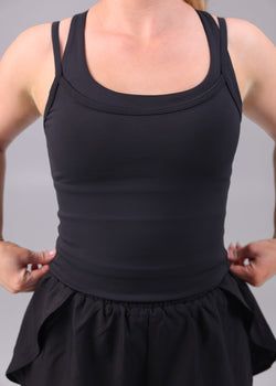 Lindsay Tank – Black
