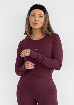 Clea Long Sleeve 2.0 – Burgundy