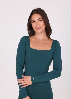 Jolene Long Sleeve – Deep Pine