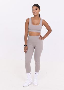Mylo High Waist Leggings – Taupe