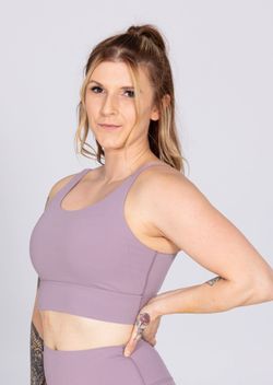 Aria Sports Bra – Lilac